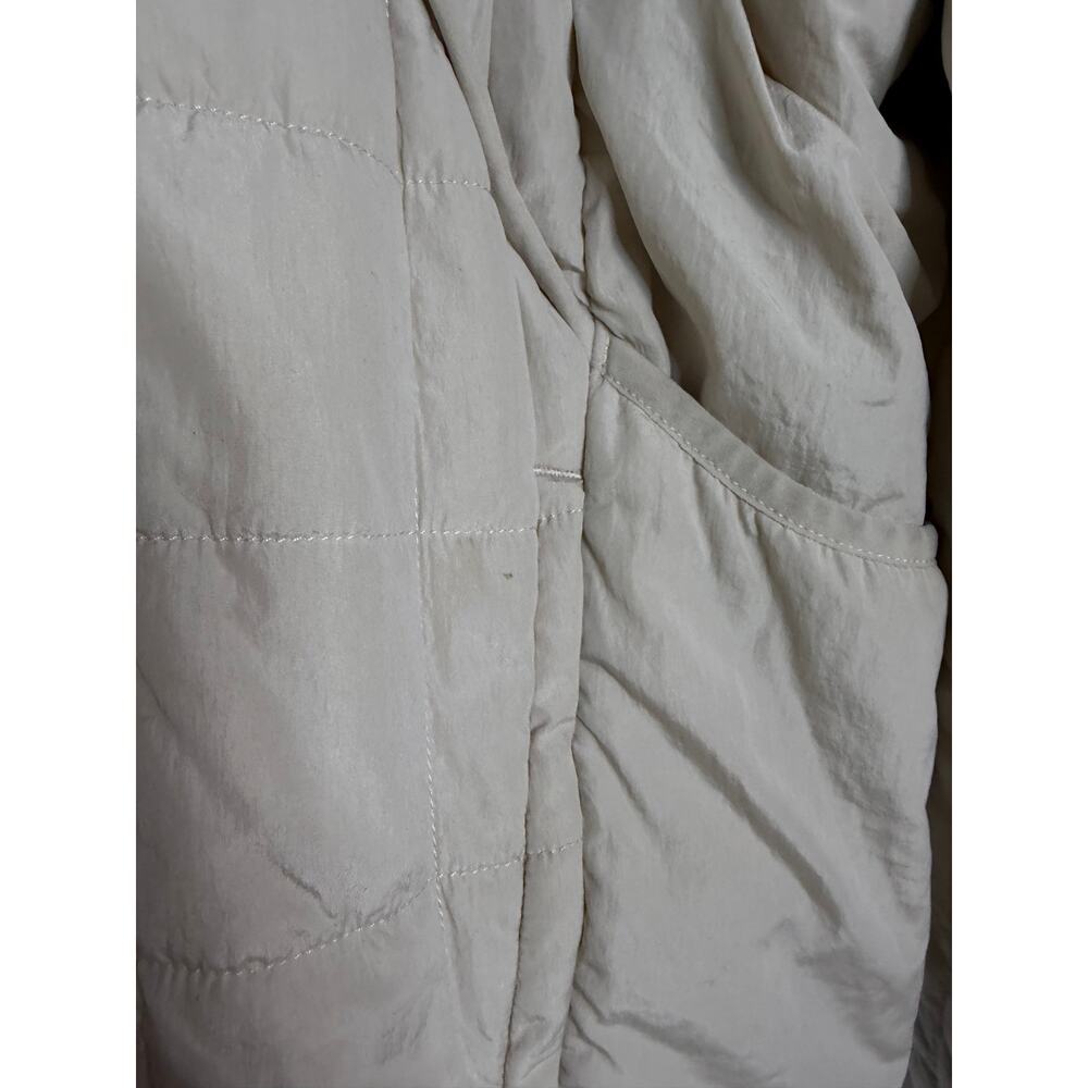 Free People Movement Priscilla Pullover in light beige quilted design Size M - Picture 4 of 8